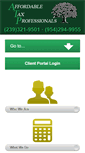 Mobile Screenshot of affordabletaxprofessionals.com